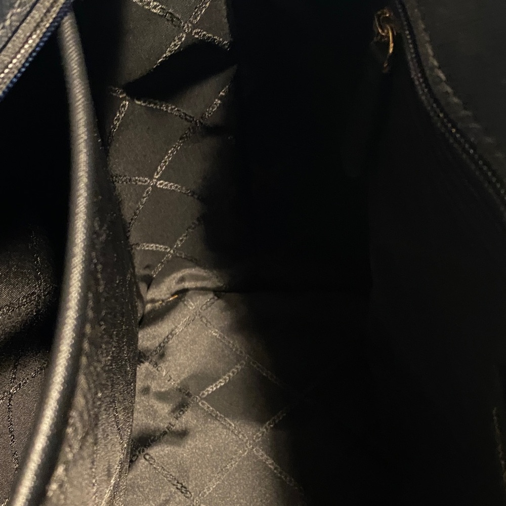 Michael Kors Black Tote with Gold Details - Picture 4 of 11